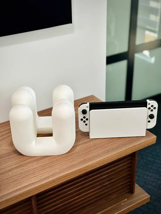 Moderne und schlichte Kapsel Halterung kompatibel mit Nintendo Switch Docking Station