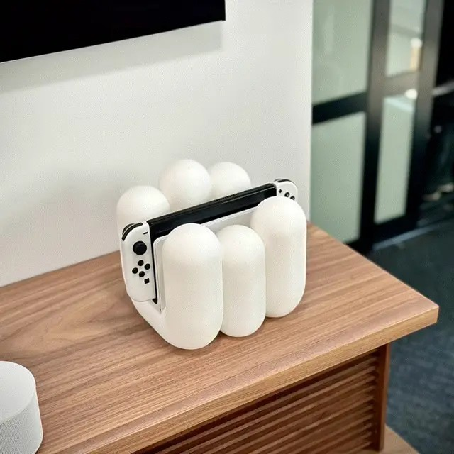 Moderne und schlichte Kapsel Halterung kompatibel mit Nintendo Switch Docking Station