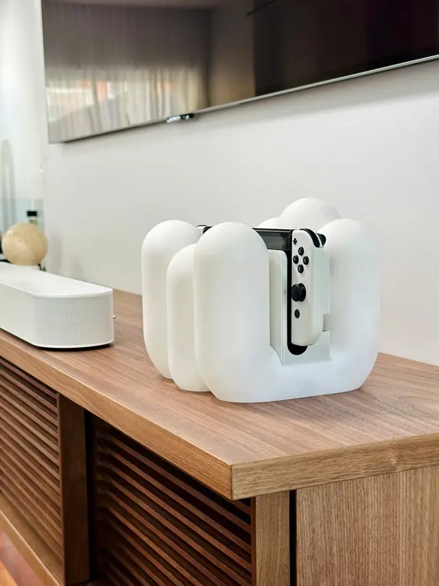 Moderne und schlichte Kapsel Halterung kompatibel mit Nintendo Switch Docking Station