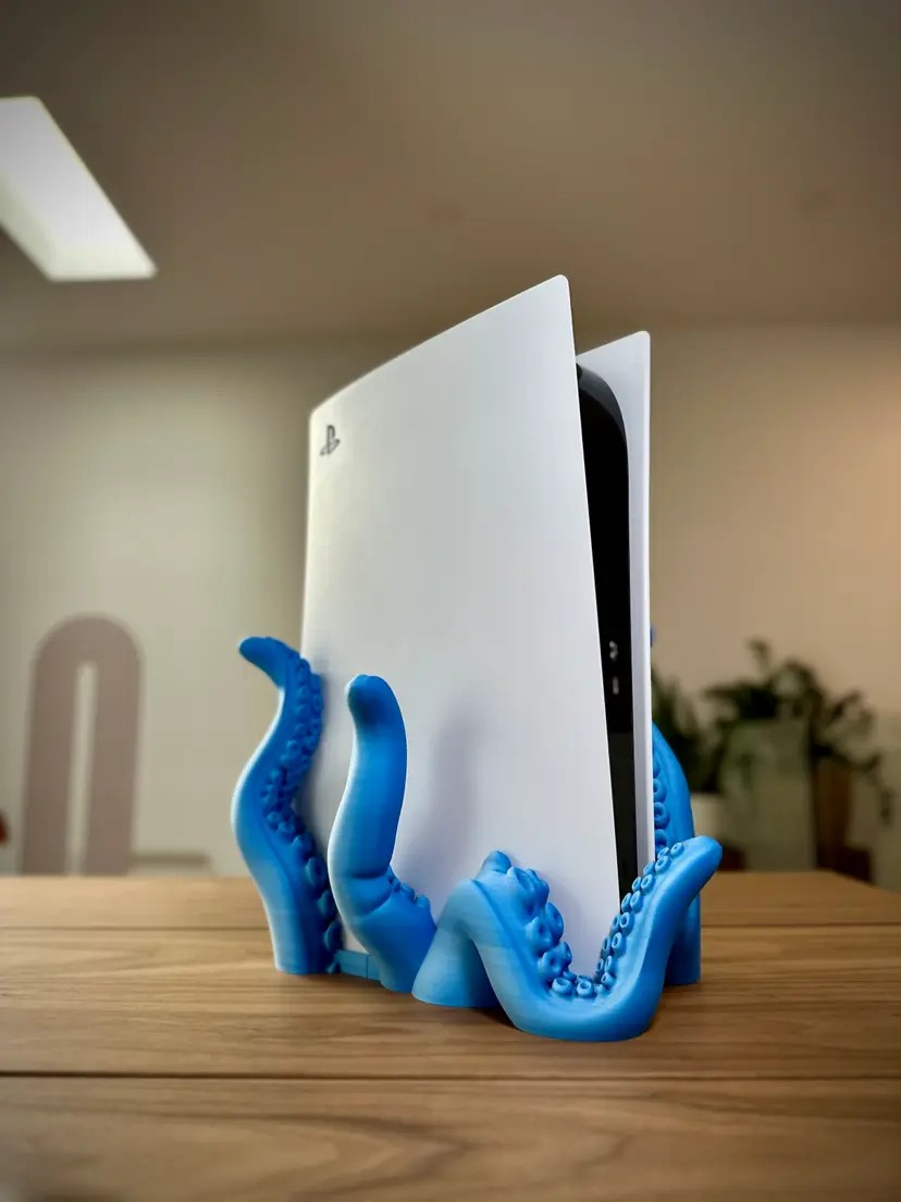 Konsolen Tentakel Halterung kompatibel mit Playstation 5 Disc Edition und XBoX Series X