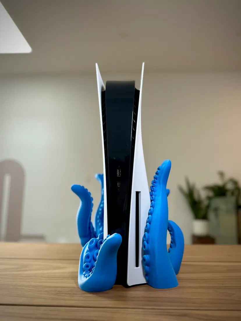 Konsolen Tentakel Halterung kompatibel mit Playstation 5  Disc Edition und XBoX Series X