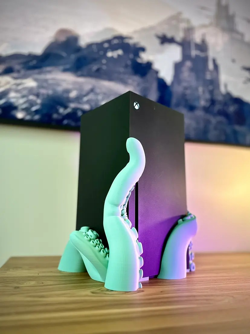 Konsolen Tentakel Halterung kompatibel mit Playstation 5  Disc Edition und XBoX Series X