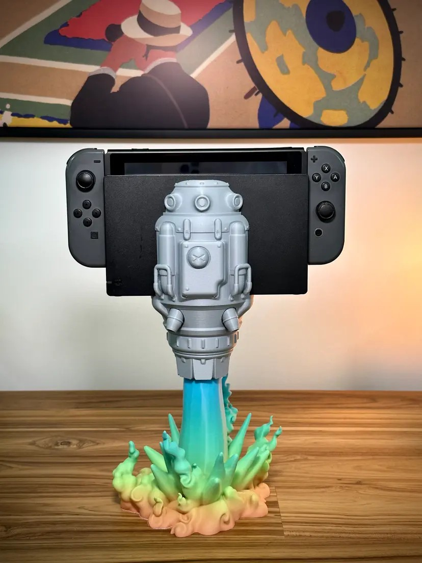 Abhebende Rakete Dockingstation -  Konsolenhalterung kompatibel mit Nintendo Switch