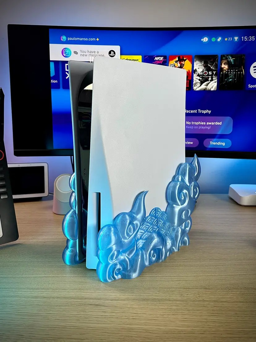 Konsolen Wolken Halterung kompatibel mit Playstation 5  Disc Edition 