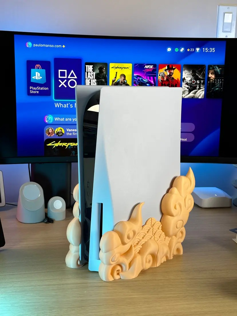Konsolen Wolken Halterung kompatibel mit Playstation 5  Disc Edition 
