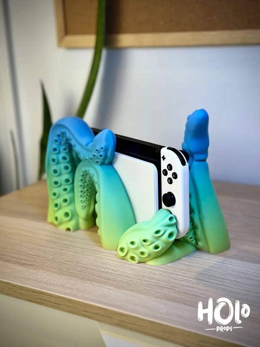 Konsolen Tentakel Halterung kompatibel mit Nintendo Switch OLED und Classic