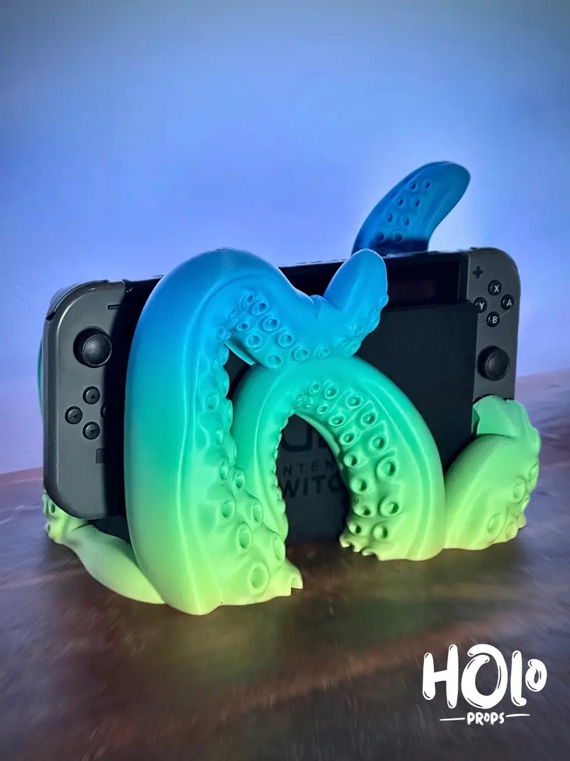 Konsolen Tentakel Halterung kompatibel mit Nintendo Switch OLED und Classic