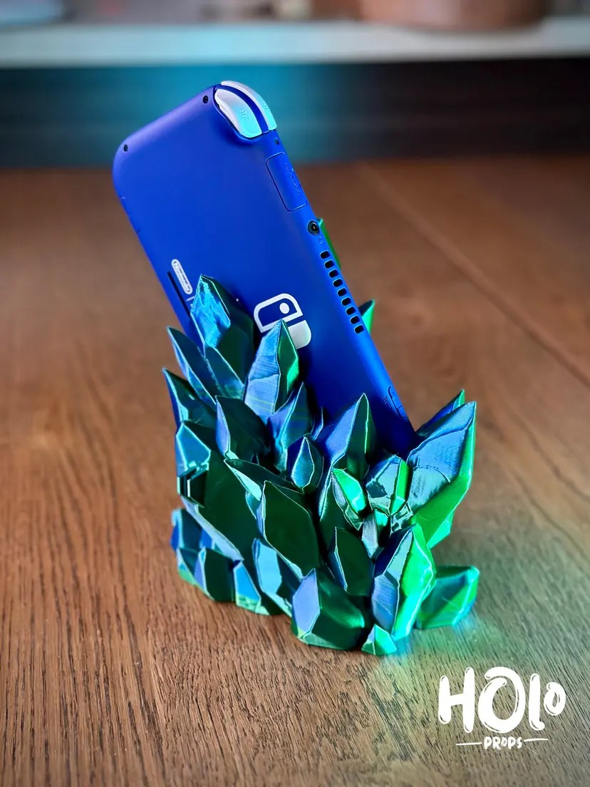 Konsolen Crystal - Kristall Halterung kompatibel mit Nintendo Switch Lite