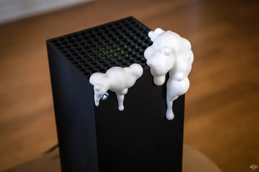 Konsolen Schleim Dekor  kompatibel mit XBoX Series X