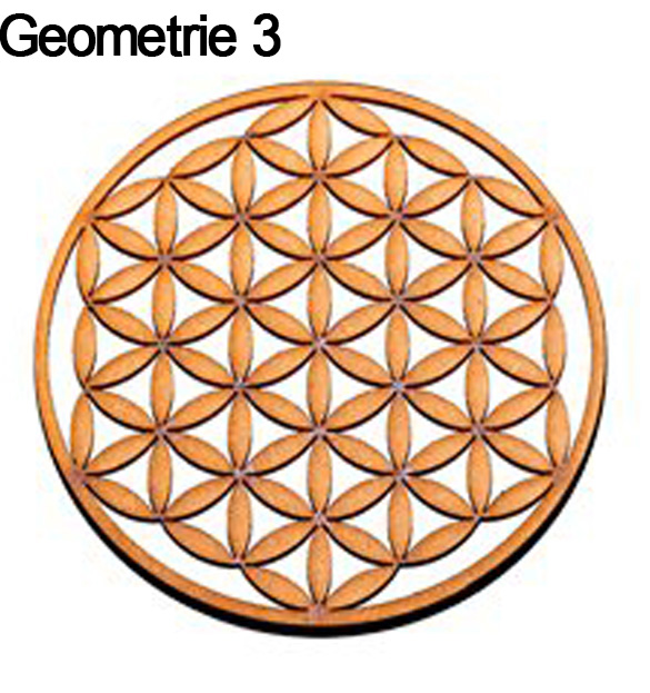 Heilige Geometrische Holz Wand Tisch Dekoration - Tree of Life - Blume des Lebens - Metatron Würfel