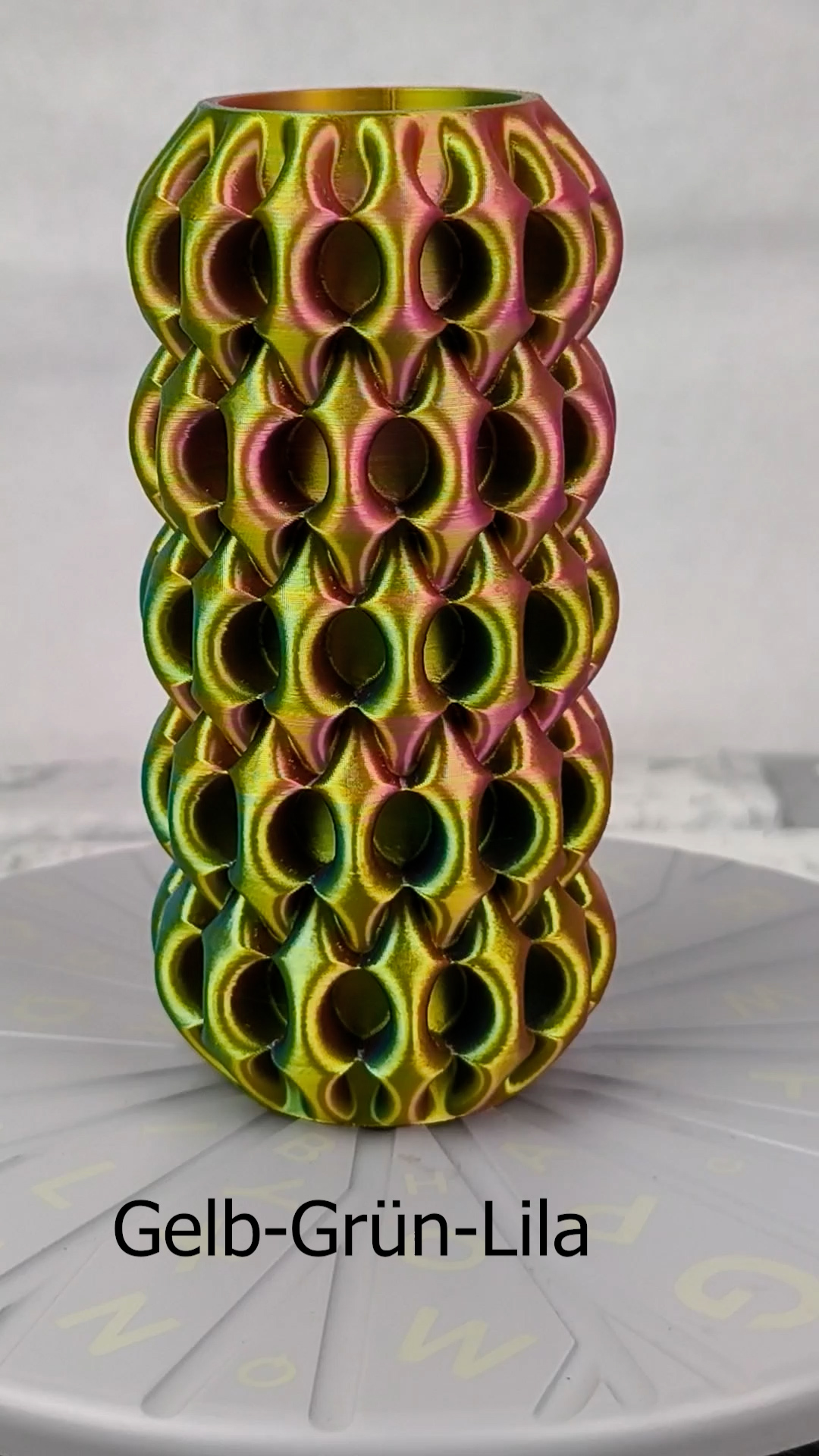 Vase Trocken- und Kunst Blumen Wunschfarbe Moderne geometrischen Design Xiomuvase