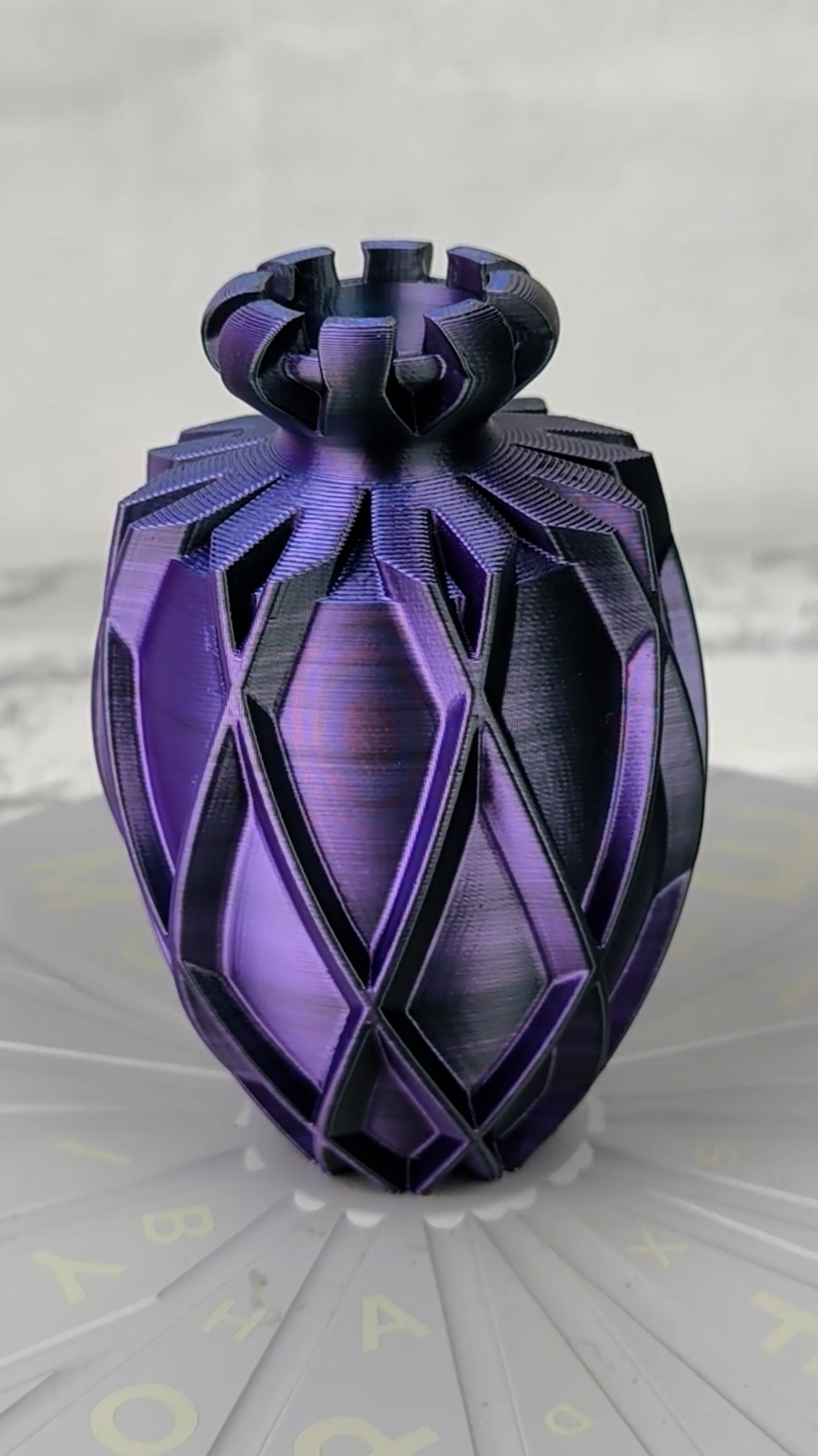 Vase Trocken- und Kunst Blumen Wunschfarbe Moderne geometrischen Design Jarivase
