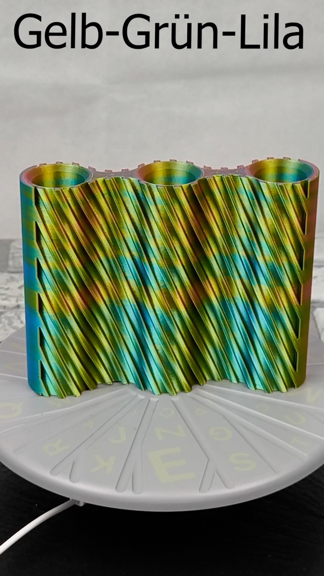 Vase Trocken- und Kunst Blumen Wunschfarbe Moderne geometrischen Design Boravase