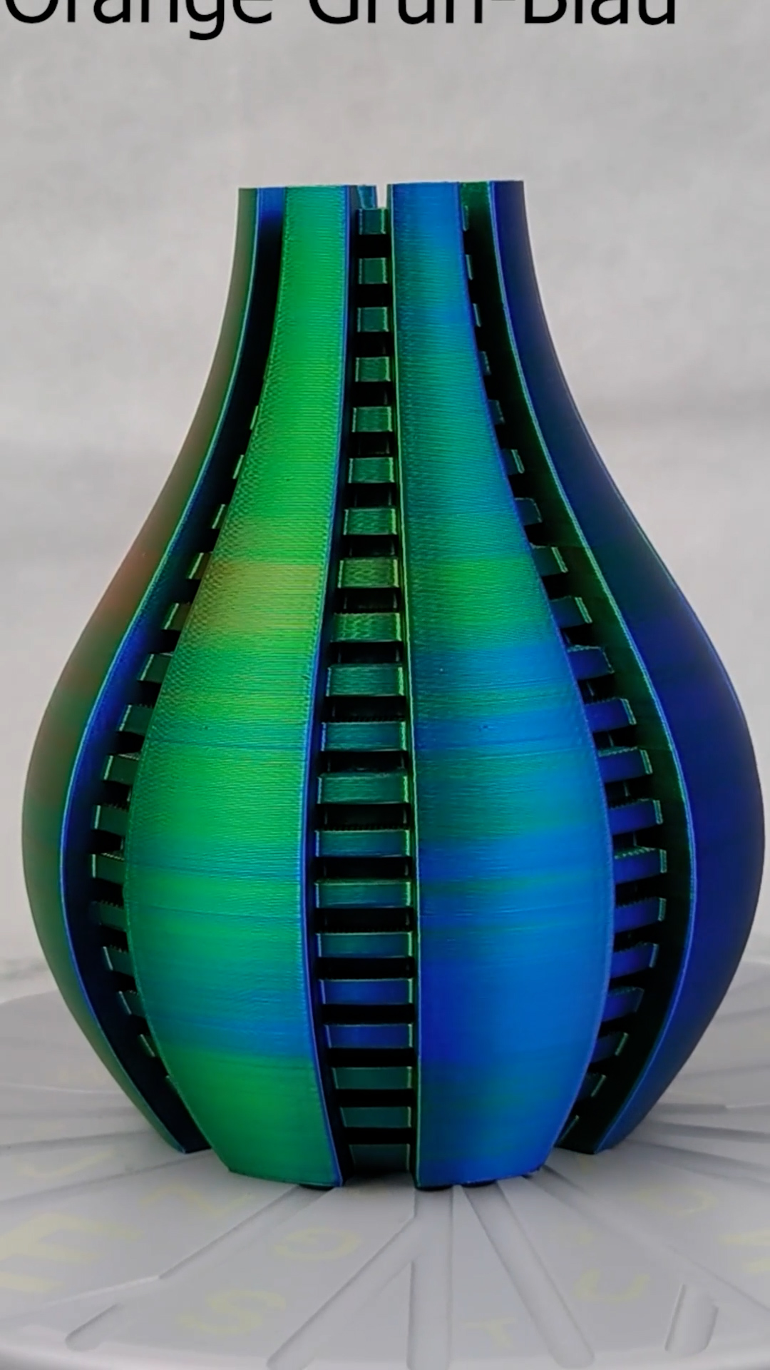 Vase Trocken- und Kunst Blumen Wunschfarbe Moderne geometrischen Design Arikvase