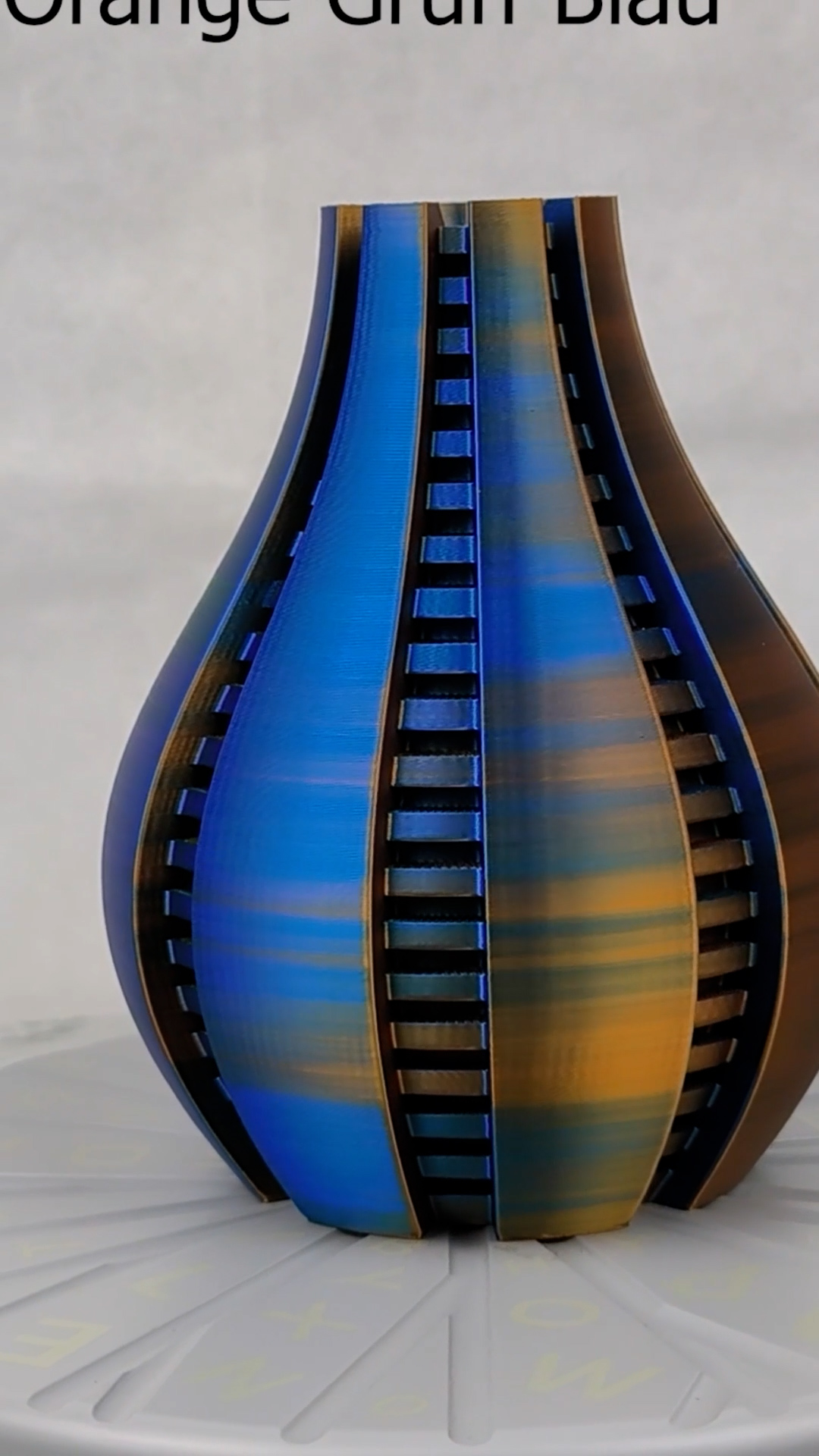 Vase Trocken- und Kunst Blumen Wunschfarbe Moderne geometrischen Design Arikvase