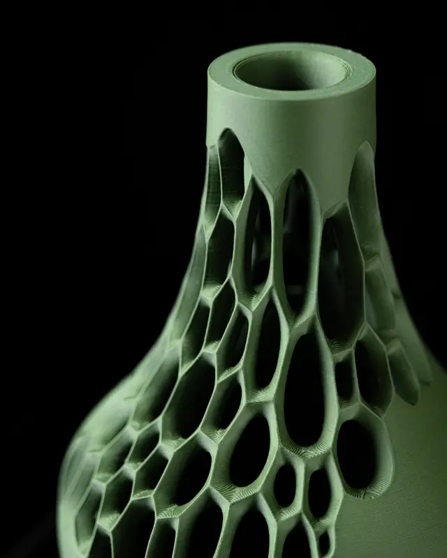 Vase Trocken- und Kunst Blumen Wunschfarbe Moderne geometrischen Design VIRUSVASE