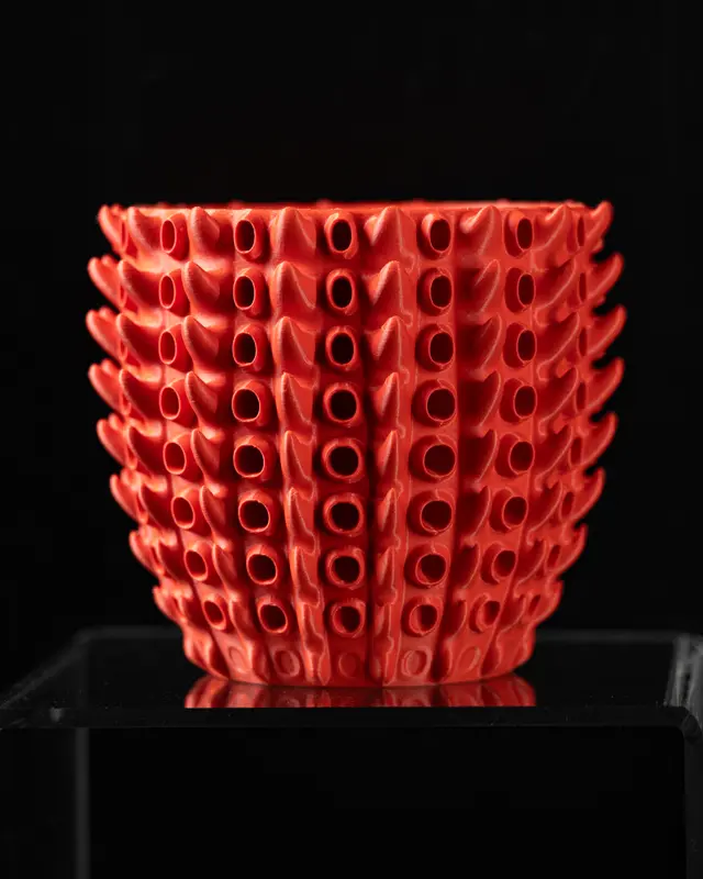 Vase Trocken- und Kunst Blumen Wunschfarbe Moderne geometrischen Design Barnacle Planter Pot by MODERN MACHINE