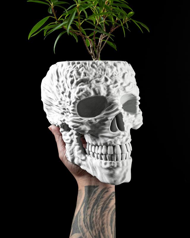 Vase Trocken- und Kunst Blumen Wunschfarbe Moderne geometrischen Design Barnacle Planter Pot by MODERN MACHINE