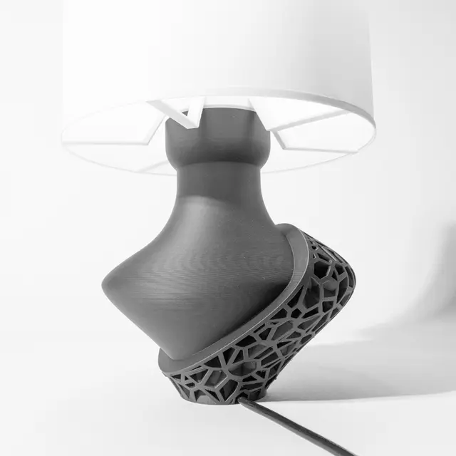 Lampe in Wunschfarbe Moderne geometrischen Design The Vori Lamp   Modern and Unique Home Decor for Desk and Table