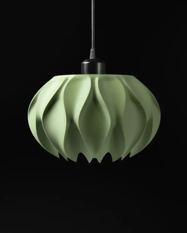 Lampe in Wunschfarbe Moderne geometrischen Design Abyssal Pendant Lamp by MODERN MACHINE