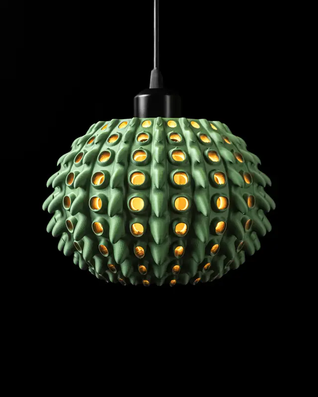 Lampe in Wunschfarbe Moderne geometrischen Design Barnacle Pendant Lamp by MODERN MACHINE