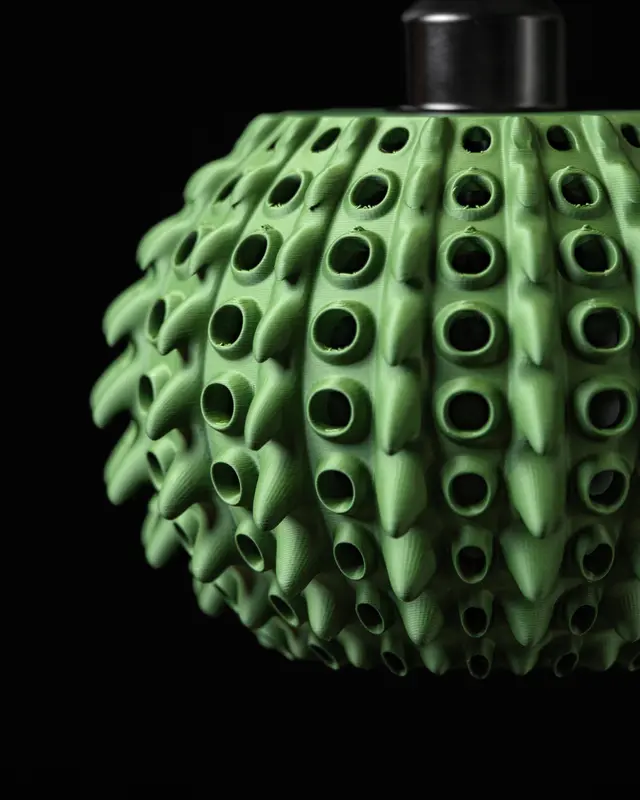 Lampe in Wunschfarbe Moderne geometrischen Design Barnacle Pendant Lamp by MODERN MACHINE