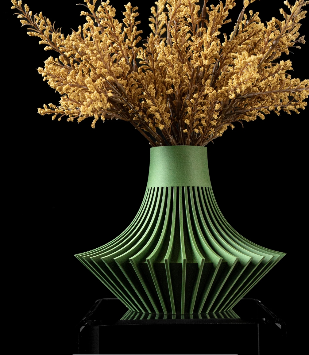 3D Design Blumentopf „Yin Flower Vase“ – Moderne Vase/Übertopf aus dem Bergischen Land