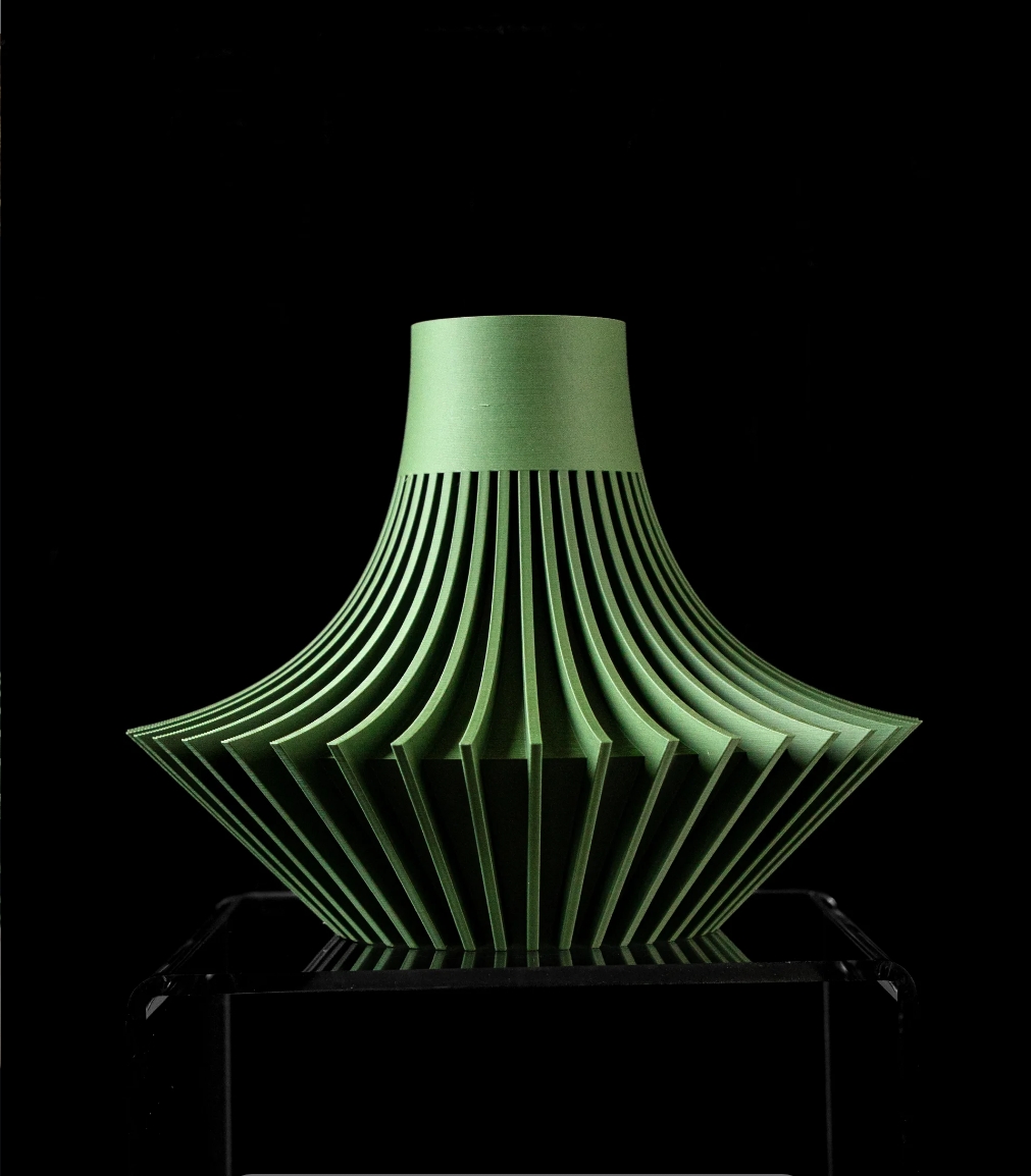 3D Design Blumentopf „Yin Flower Vase“ – Moderne Vase/Übertopf aus dem Bergischen Land
