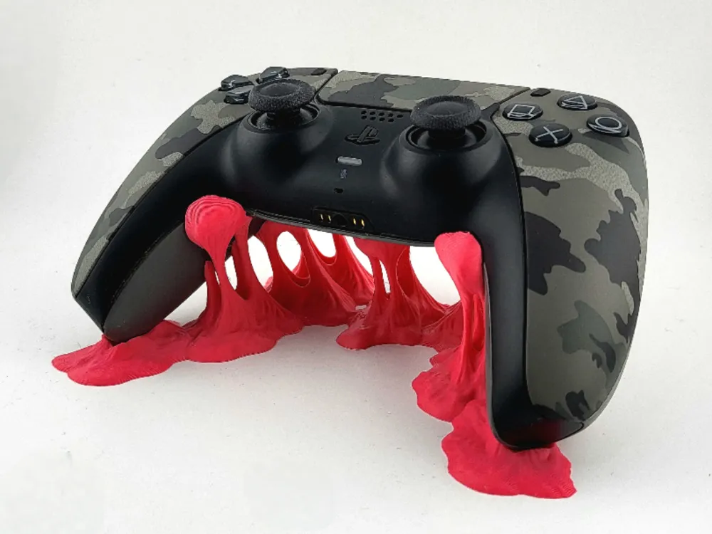 Controller-Halterung – 3D-Druck "Kaugummi" für PS5 kompatibel | Gaming Ständer