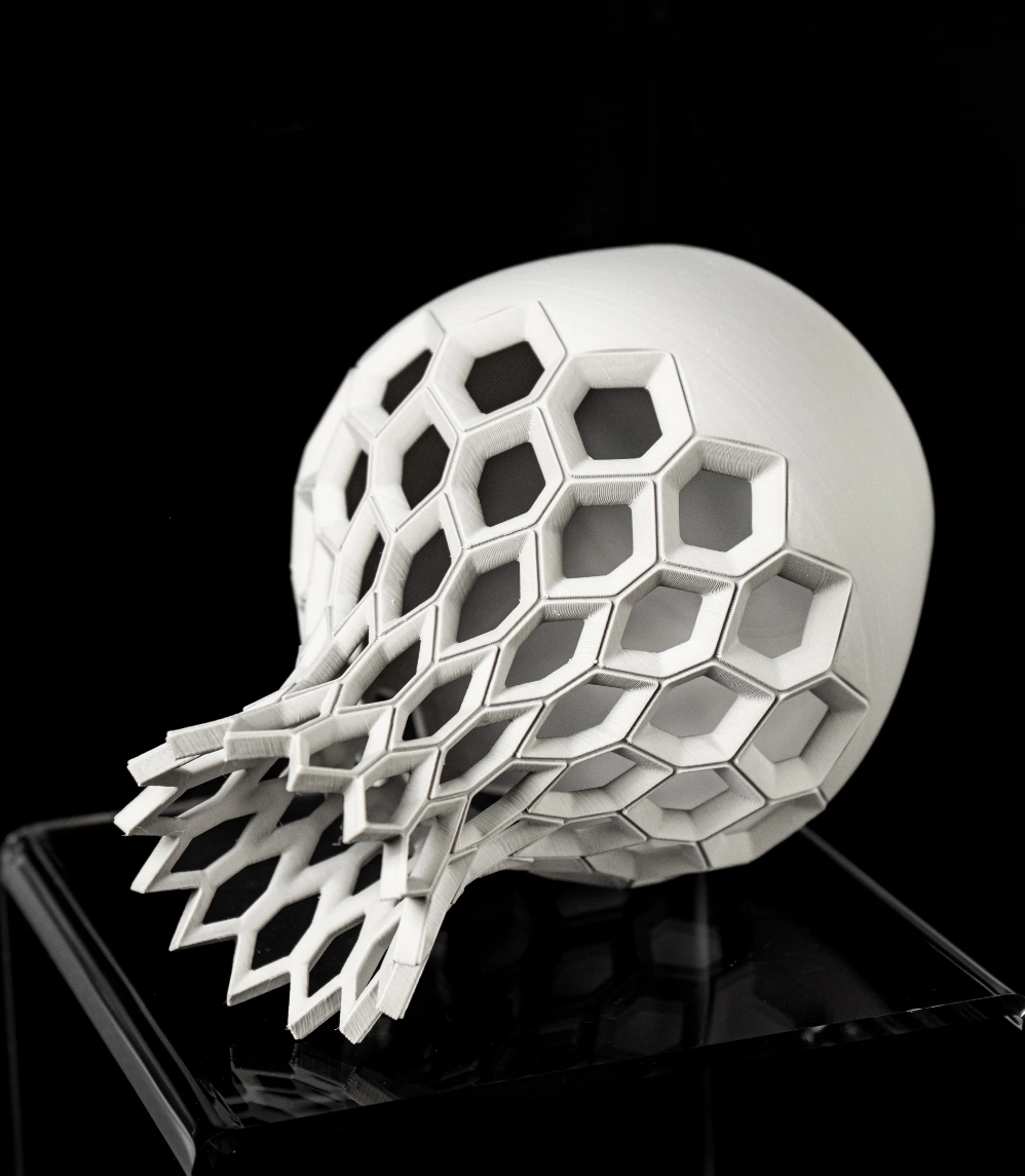 3D Design Blumentopf „Hexa Flower Vase“ – Moderne Vase/Übertopf aus dem Bergischen Land