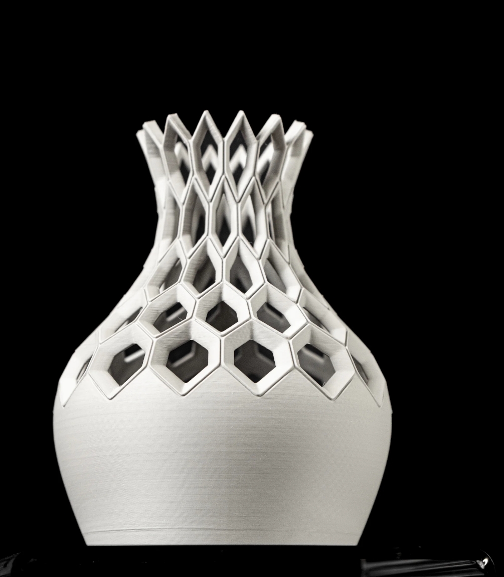 3D Design Blumentopf „Hexa Flower Vase“ – Moderne Vase/Übertopf aus dem Bergischen Land