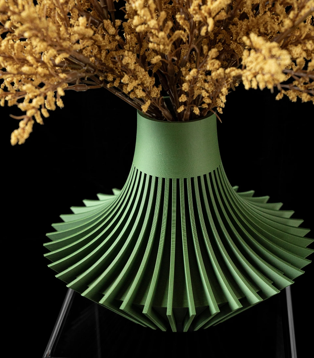 3D Design Blumentopf „Yin Flower Vase“ – Moderne Vase/Übertopf aus dem Bergischen Land