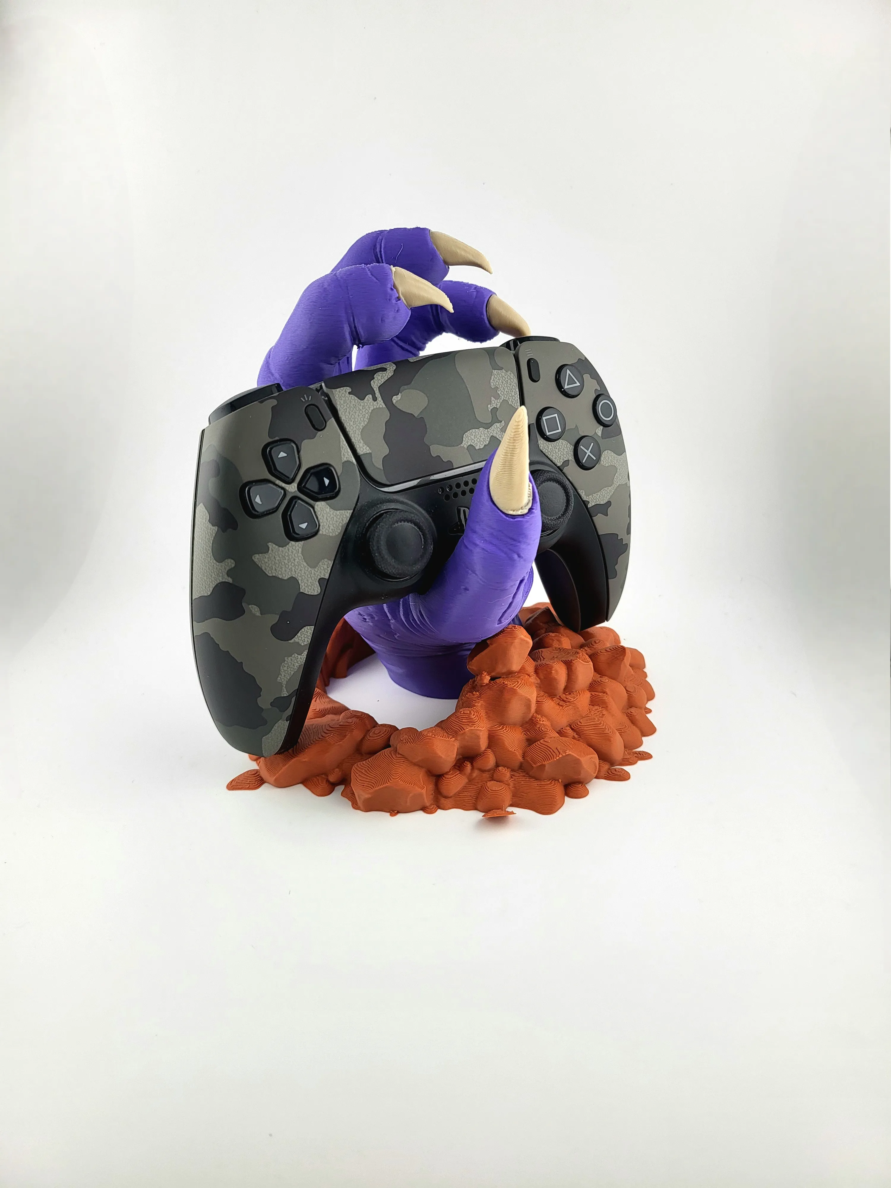 Controller-Halterung – 3D-Druck "Dark Hand" für PS5 kompatibel | Gaming Ständer