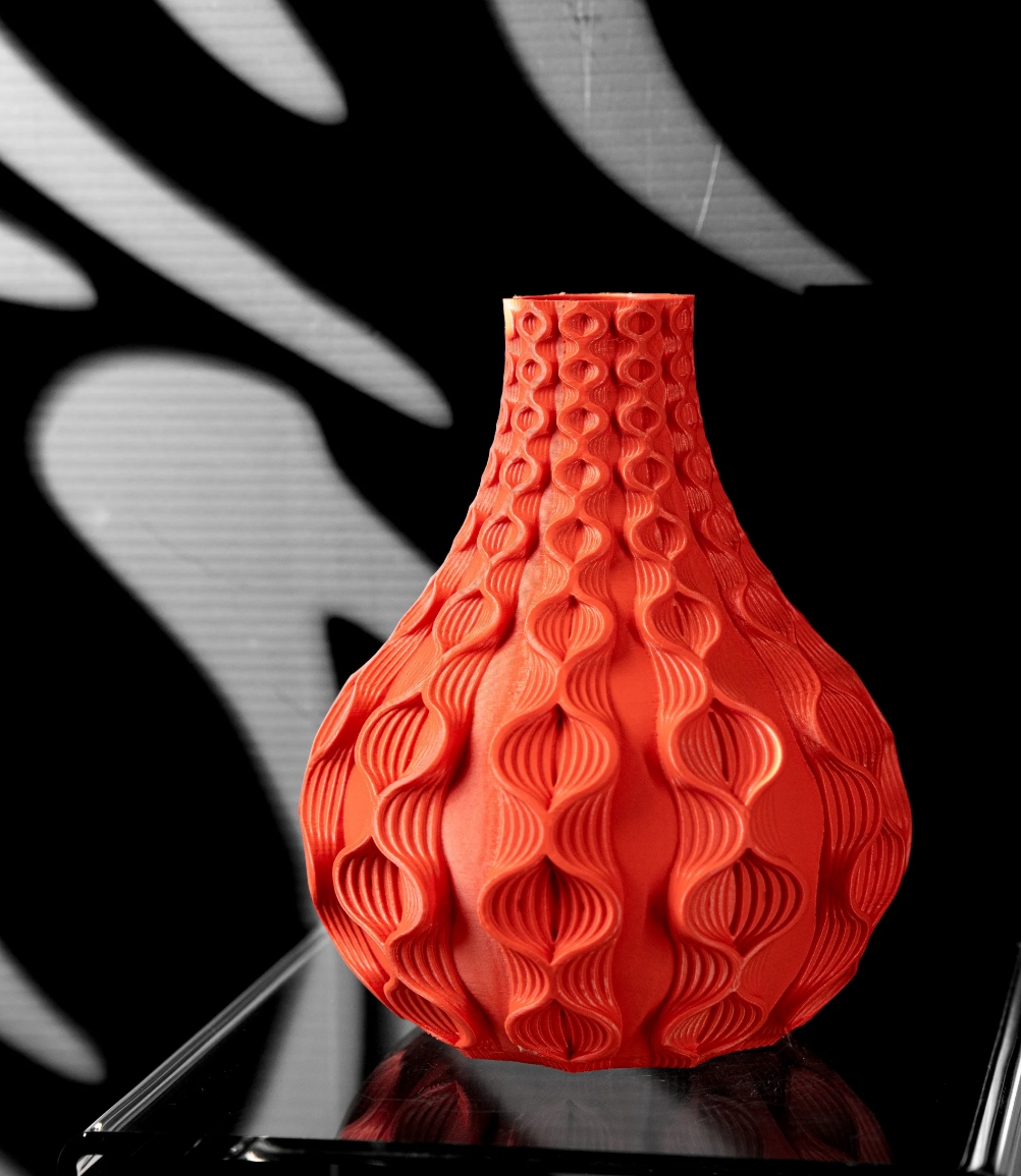3D Design Blumentopf „Bloom Flower Vase“ – Moderne Vase/Übertopf aus dem Bergischen Land