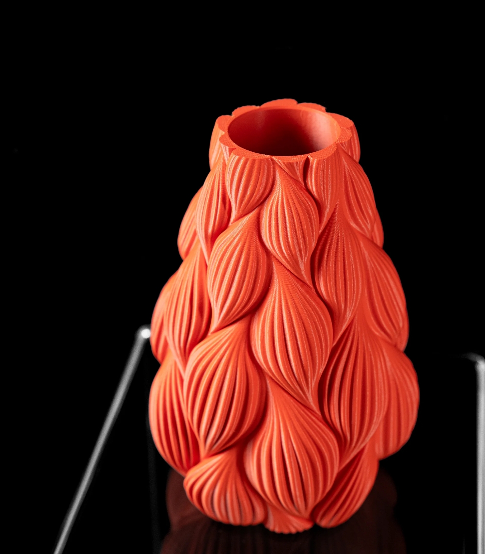 3D Design Blumentopf „Ripple Flower Vase“ – Moderne Vase/Übertopf aus dem Bergischen Land