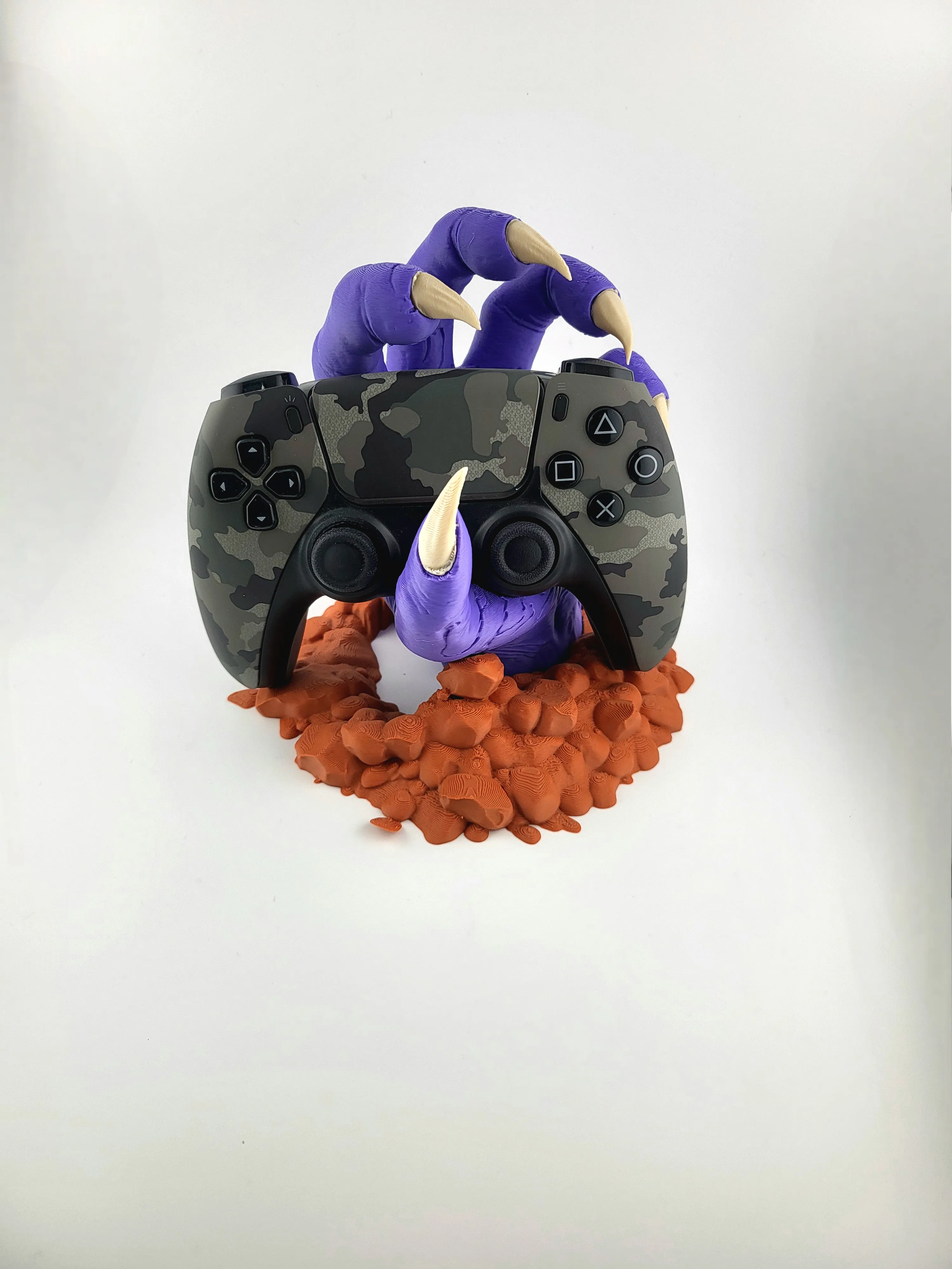 Controller-Halterung – 3D-Druck "Dark Hand" für PS5 kompatibel | Gaming Ständer