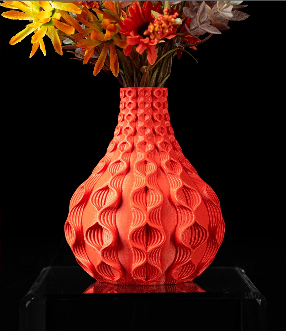 3D Design Blumentopf „Bloom Flower Vase“ – Moderne Vase/Übertopf aus dem Bergischen Land