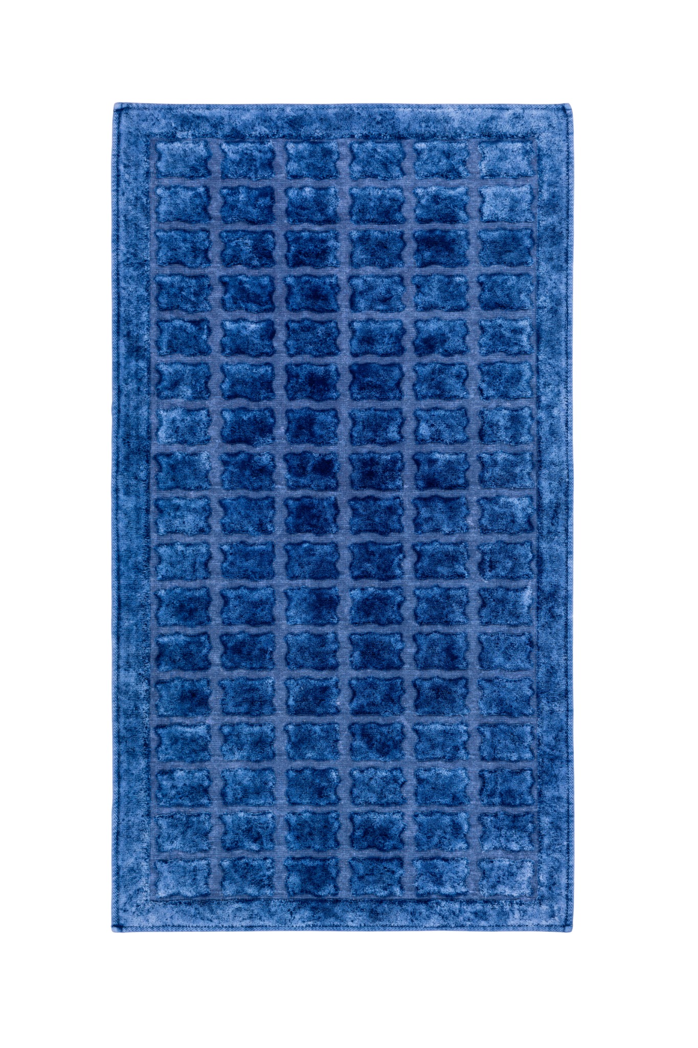 Baklava Desenli Eskitme Banyo Paspası - 140x80