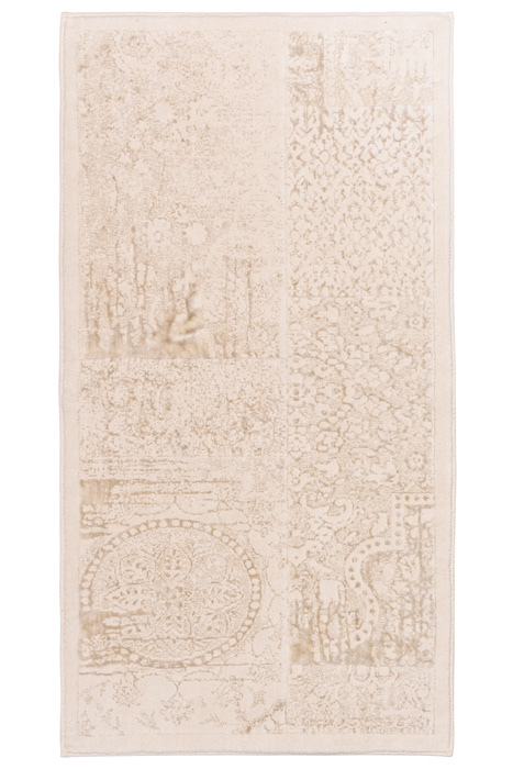 Eskitme Halı Flos, Krem 80x150
