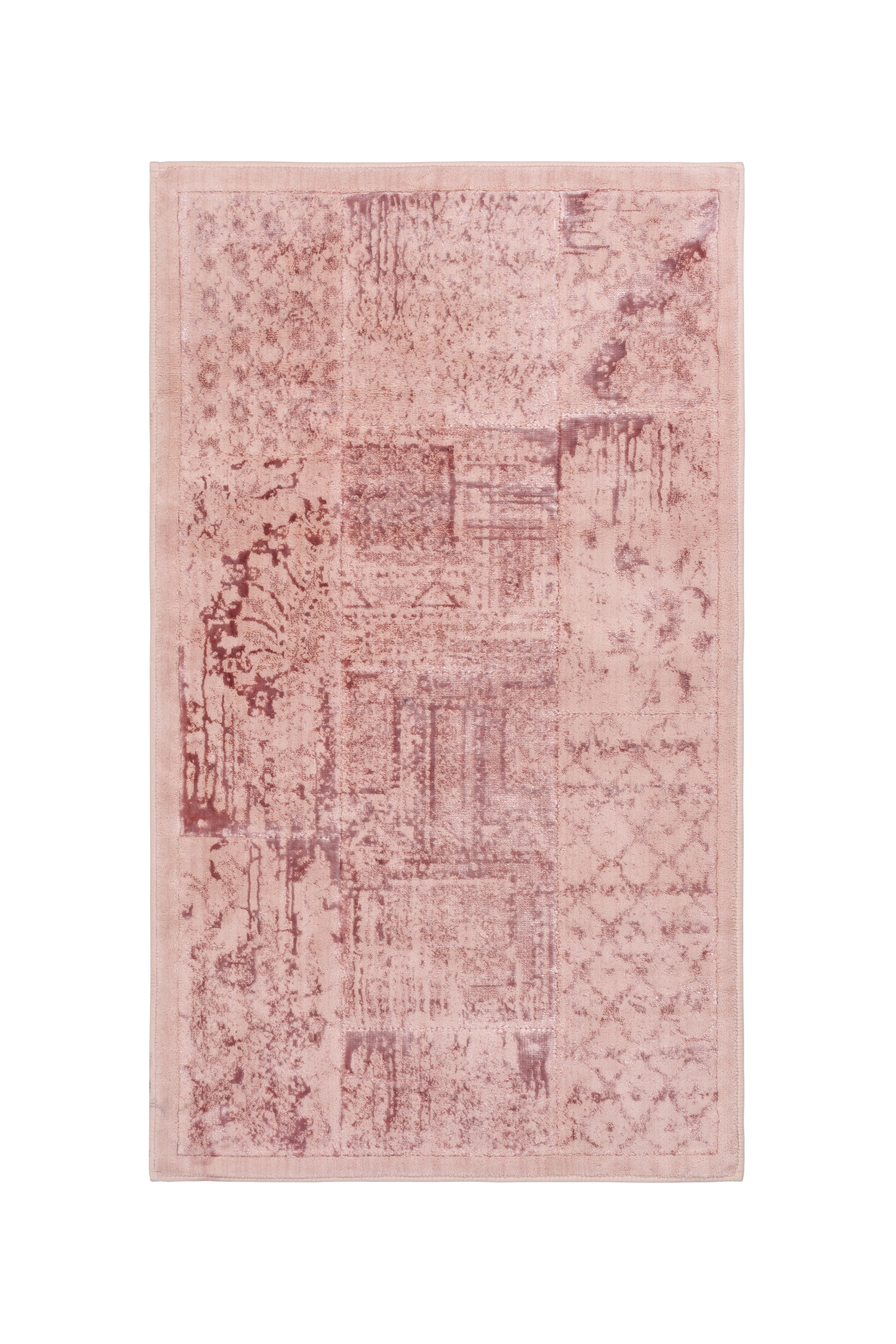 Floşlu Patchwork Halı