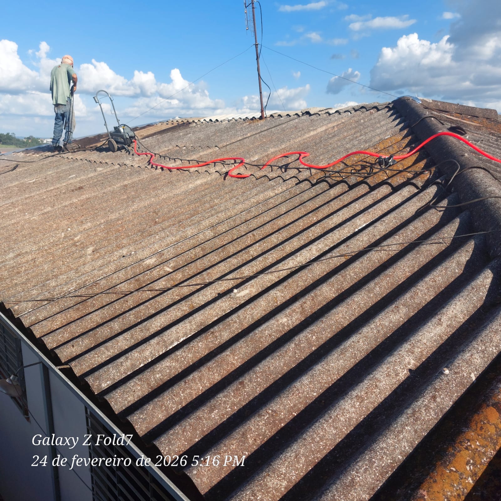 Manutenção de Telhado