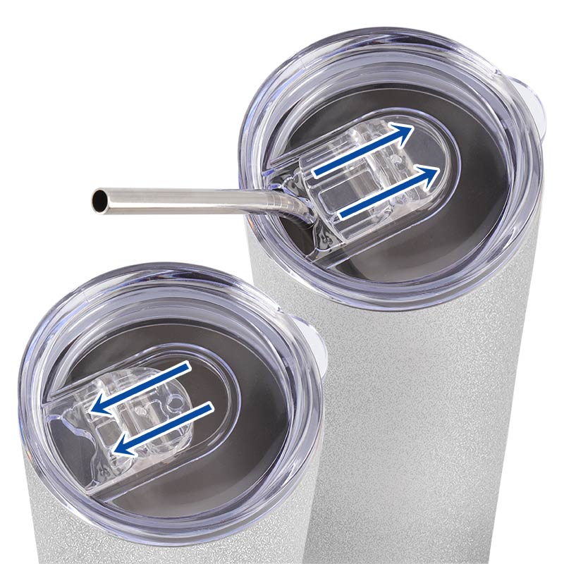 TUMBLER ISOTHERME 580ML - BLANC