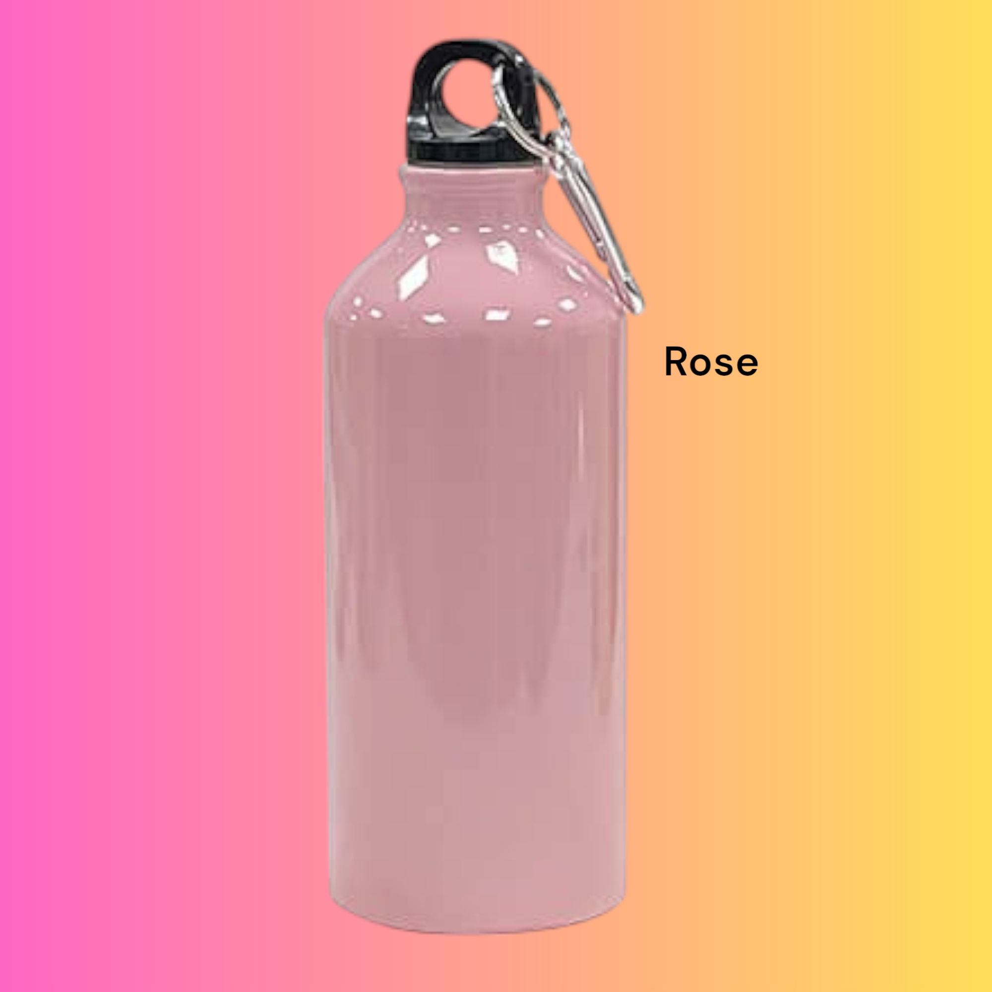 GOURDE ALU TOURISTIQUE 600ML - Plusieurs coloris