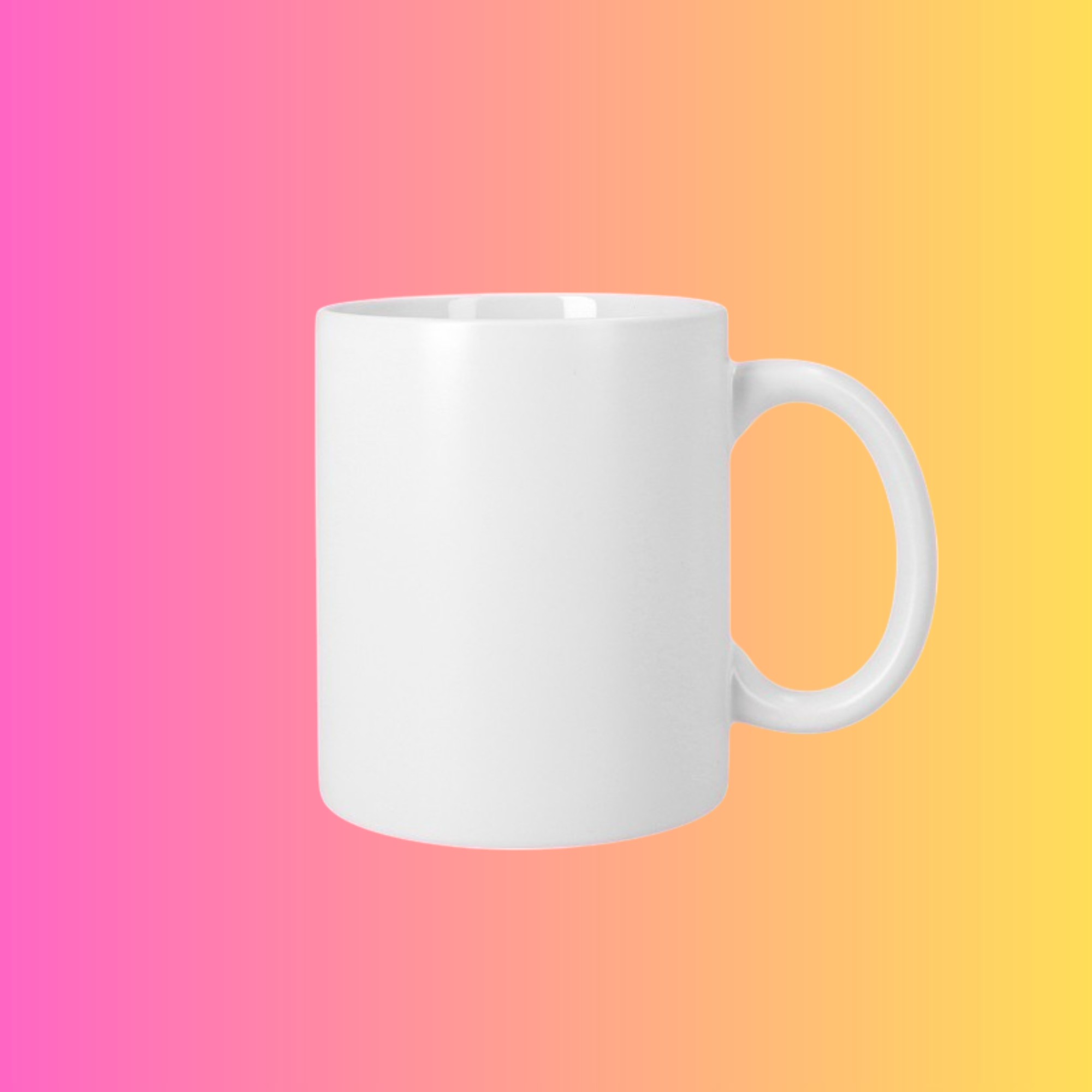 MUG CERAMIQUE 330ML - BLANC