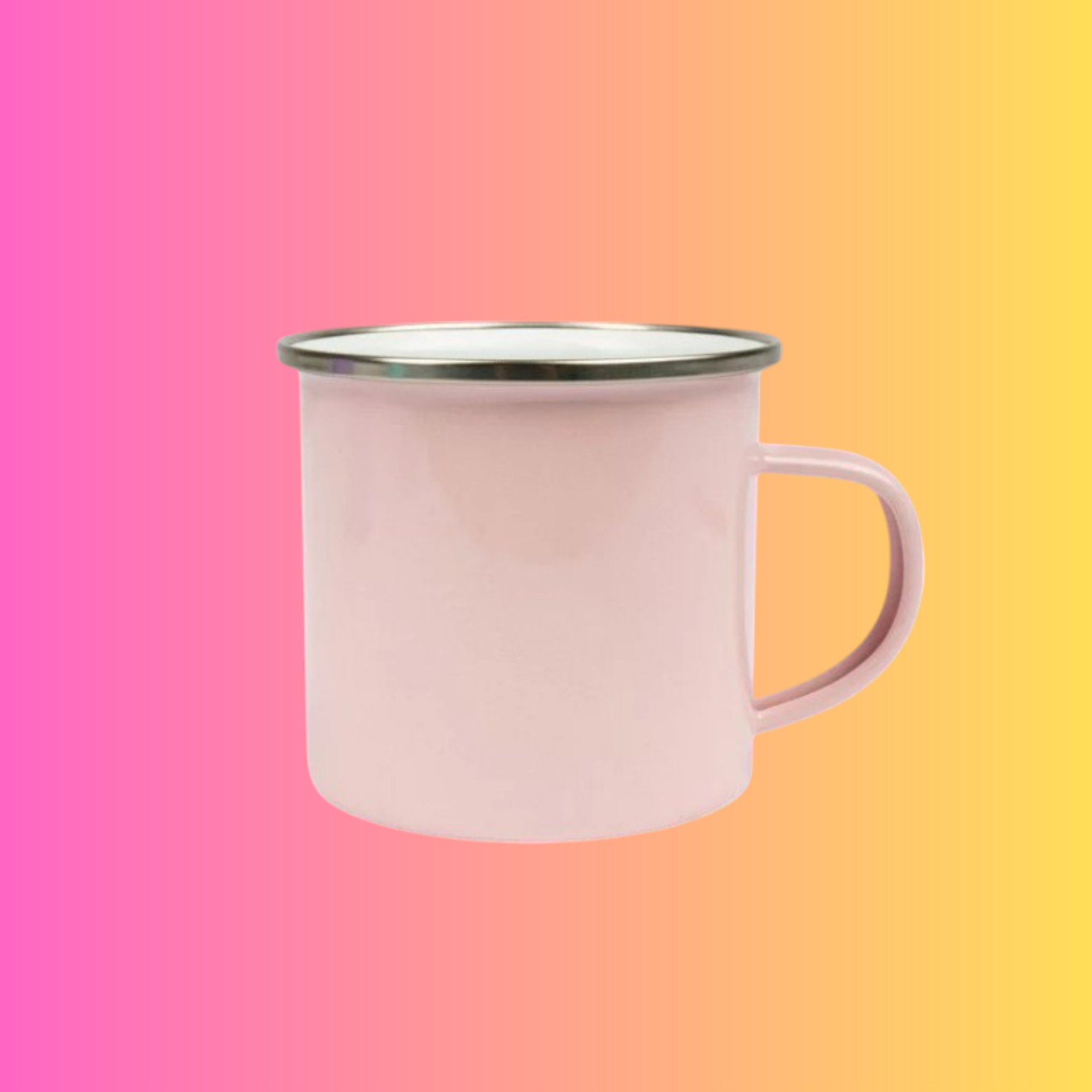 MUG EMAILLE 350ML - Plusieurs coloris
