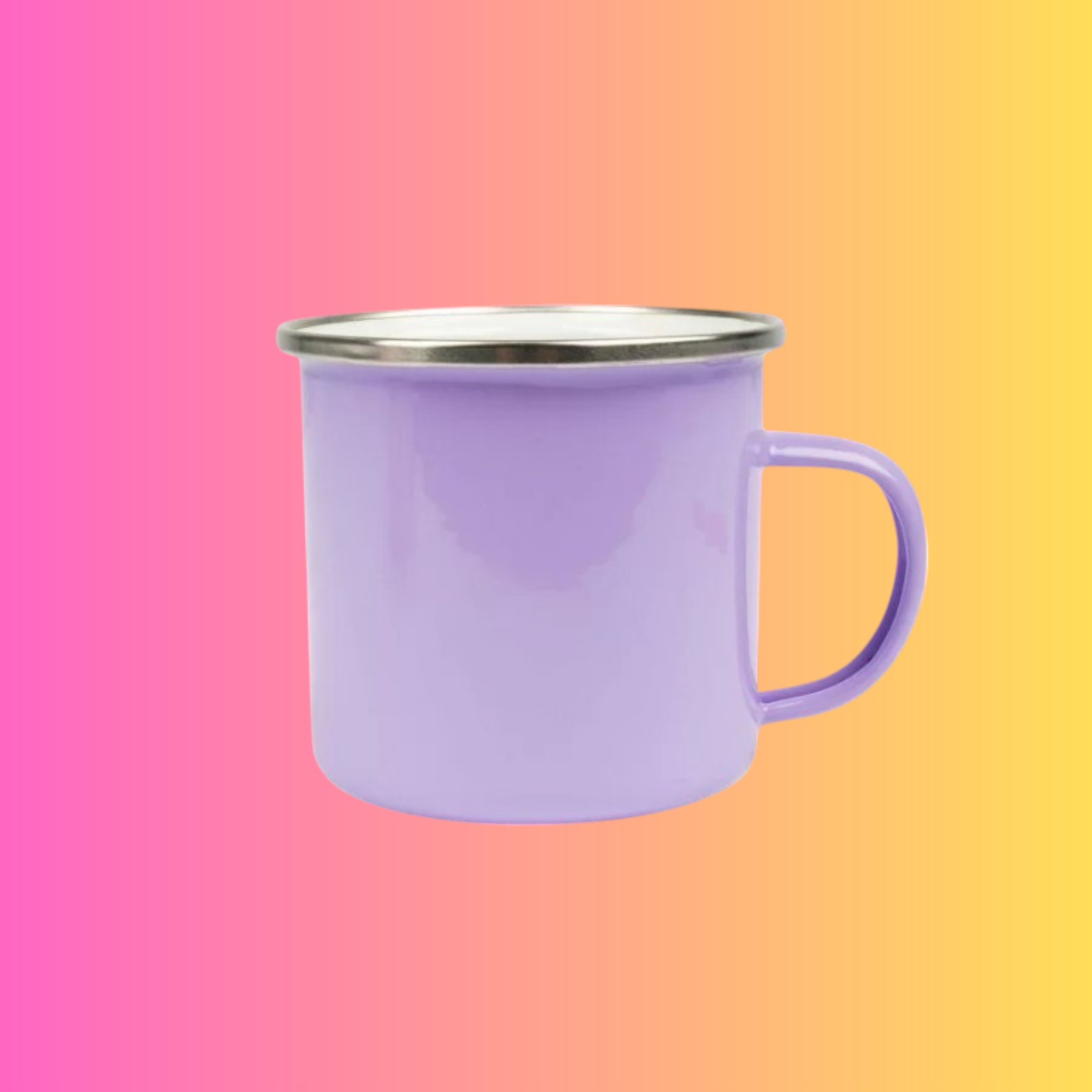 MUG EMAILLE 350ML - Plusieurs coloris