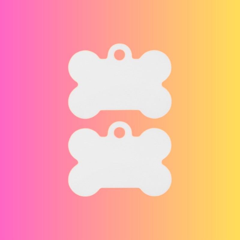 MEDAILLE POUR ANIMAUX - 2 modèles