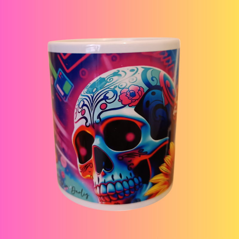 MUG MOTIF SKULL