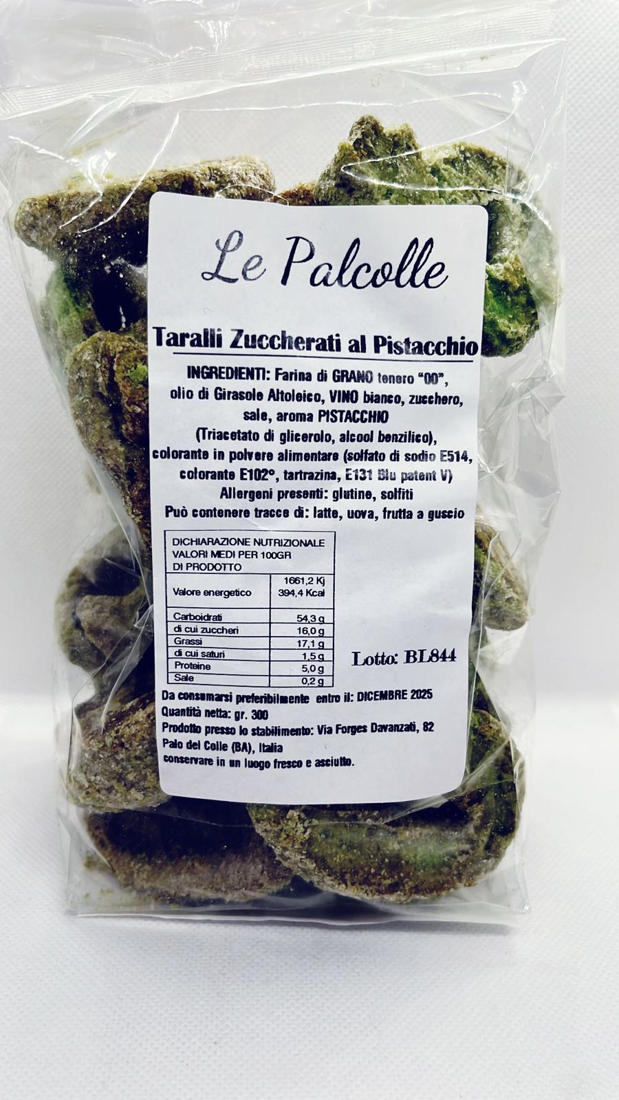 Taralli Zuccherati al Pistacchio
