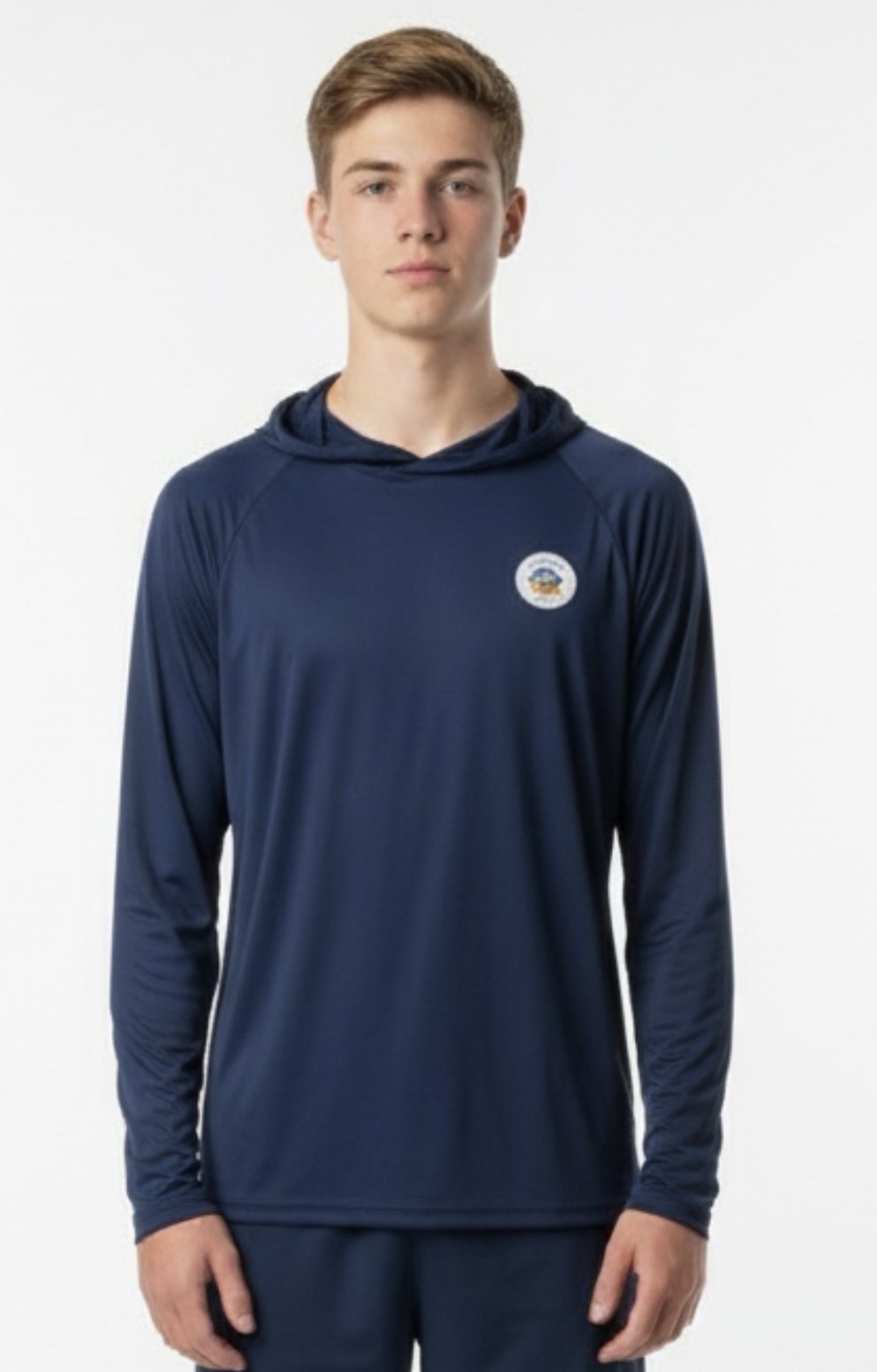 Navy Performance Hoodie